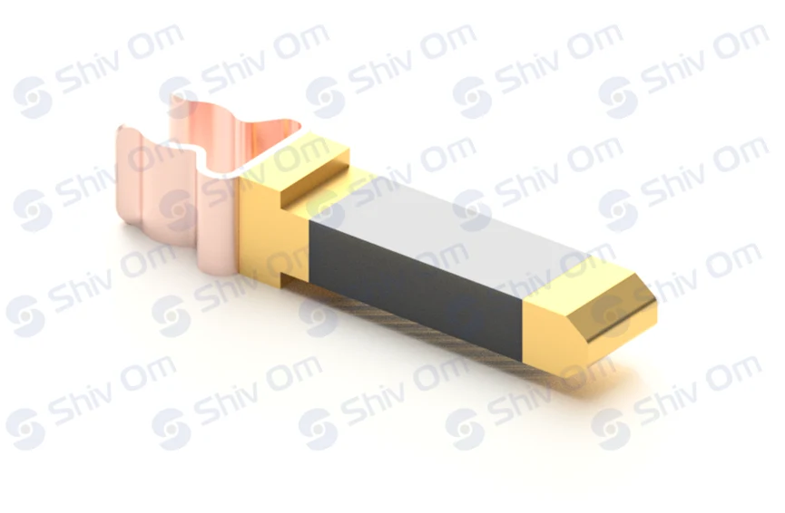 Precision brass and copper electrical contact component