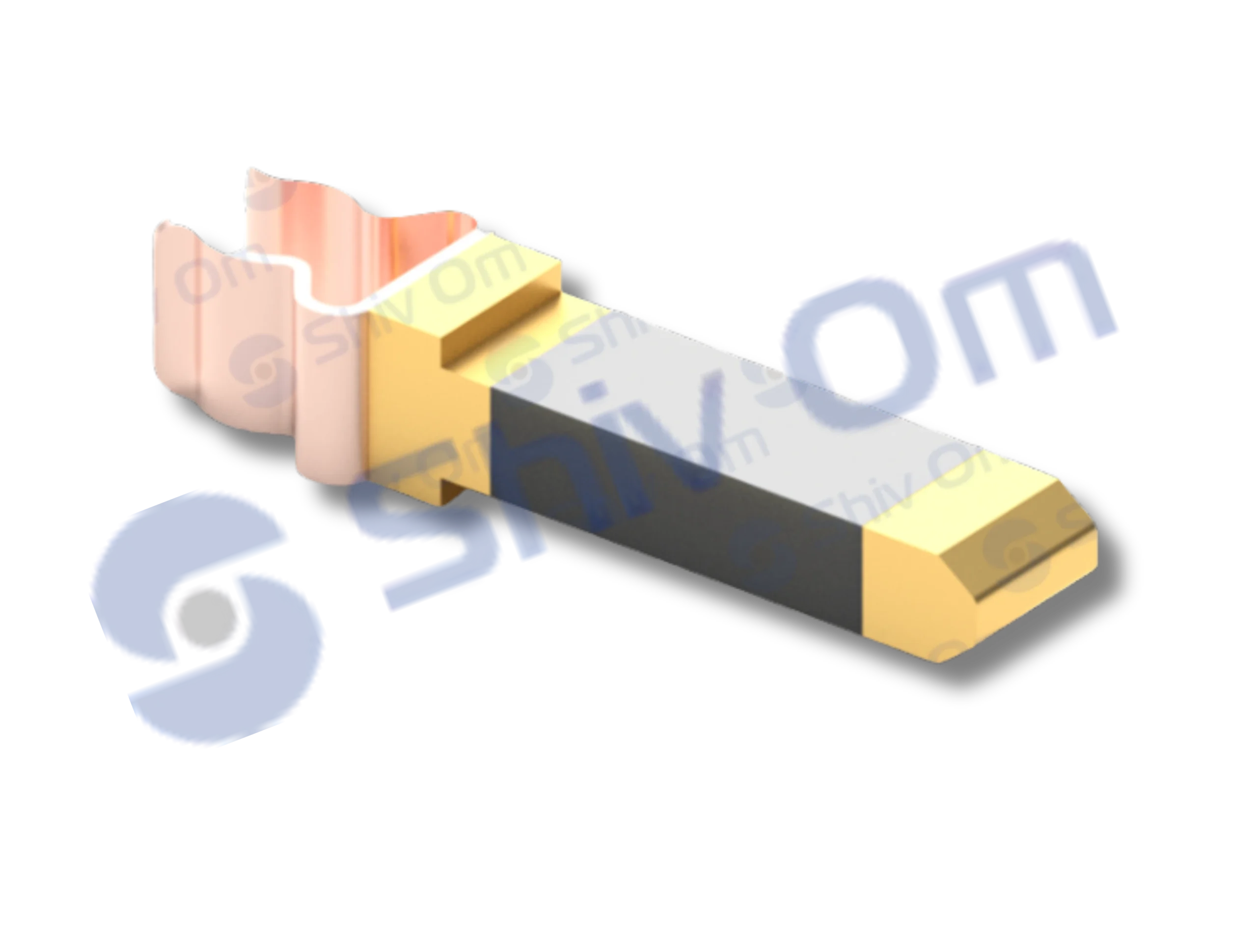 Brass contact socket block set for terminal applications