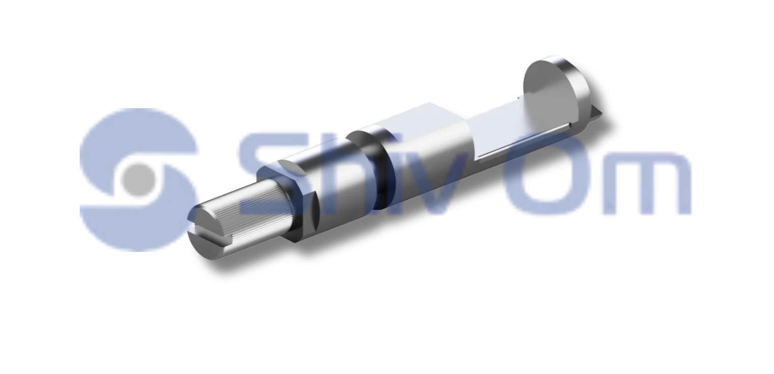 CNC machined stainless steel automobile component