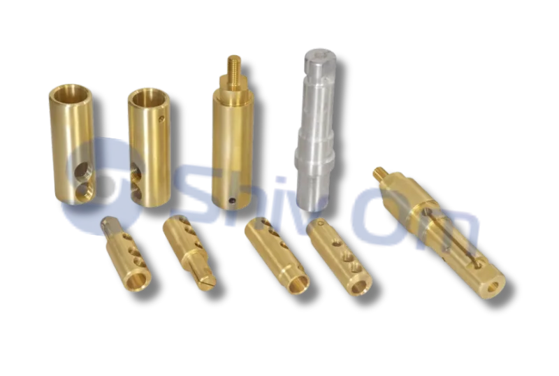 Precision brass camlock connector set for industrial and electrical connector systems