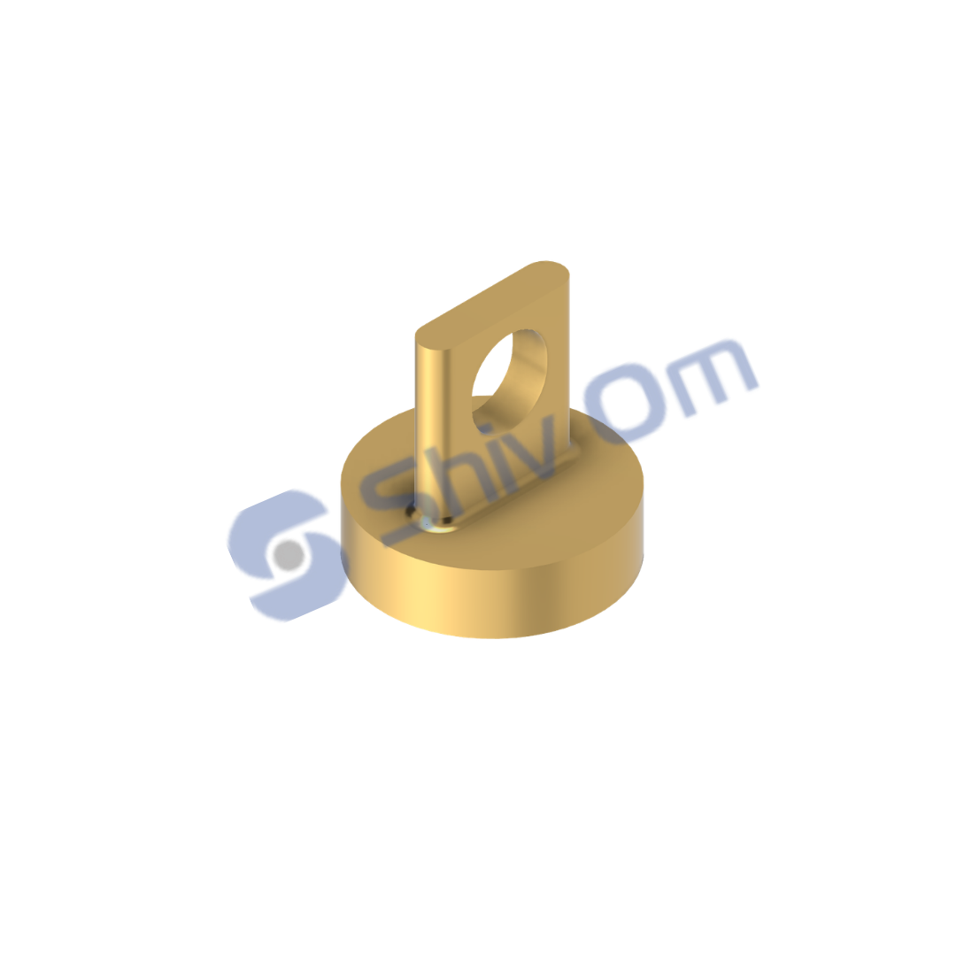 Micro machined brass component