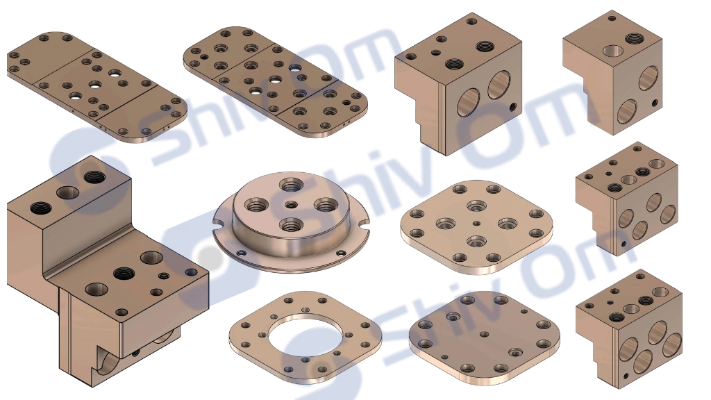 Copper CNC Components